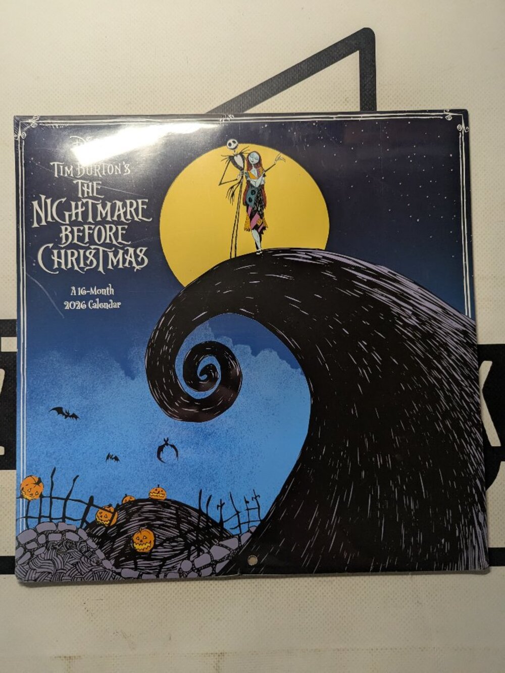 Disney Time Burton's The Nightmare Before Christmas A 16-Month 2026 Calendar